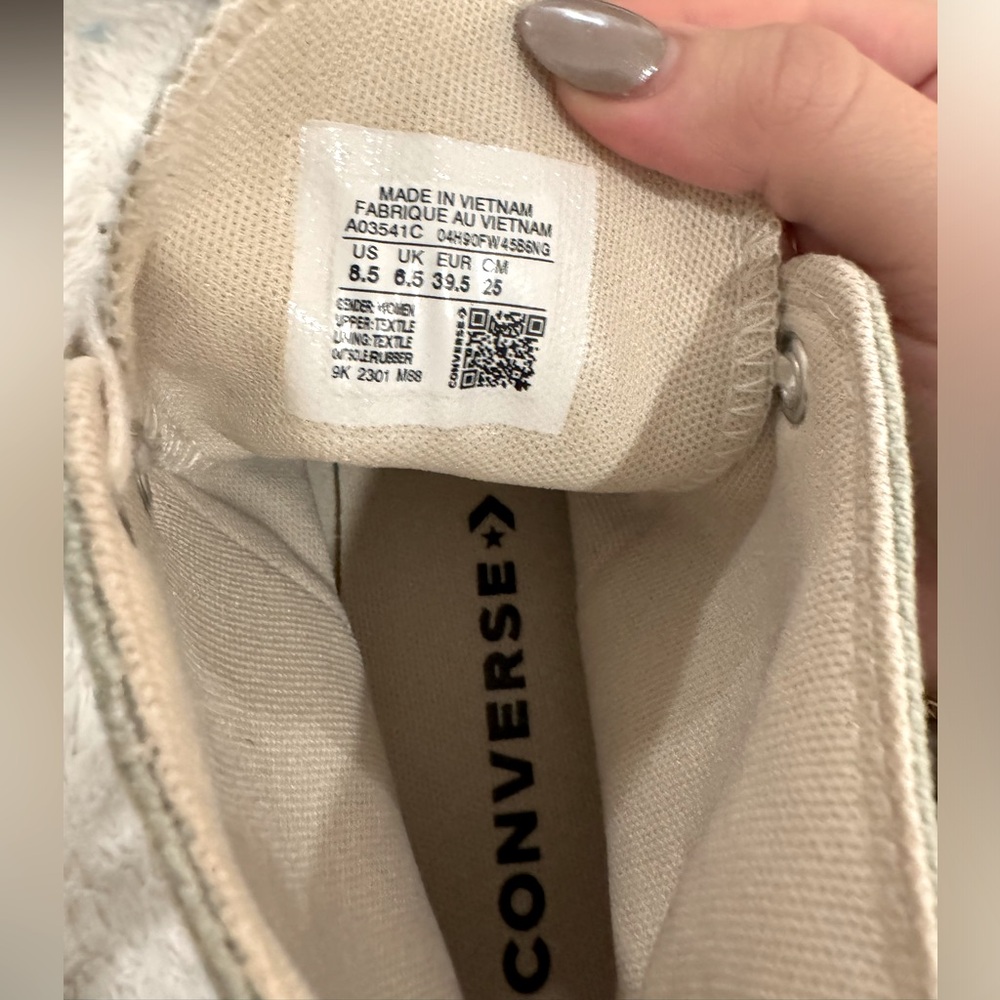 8.5 platform Converse - Picture 3 of 3